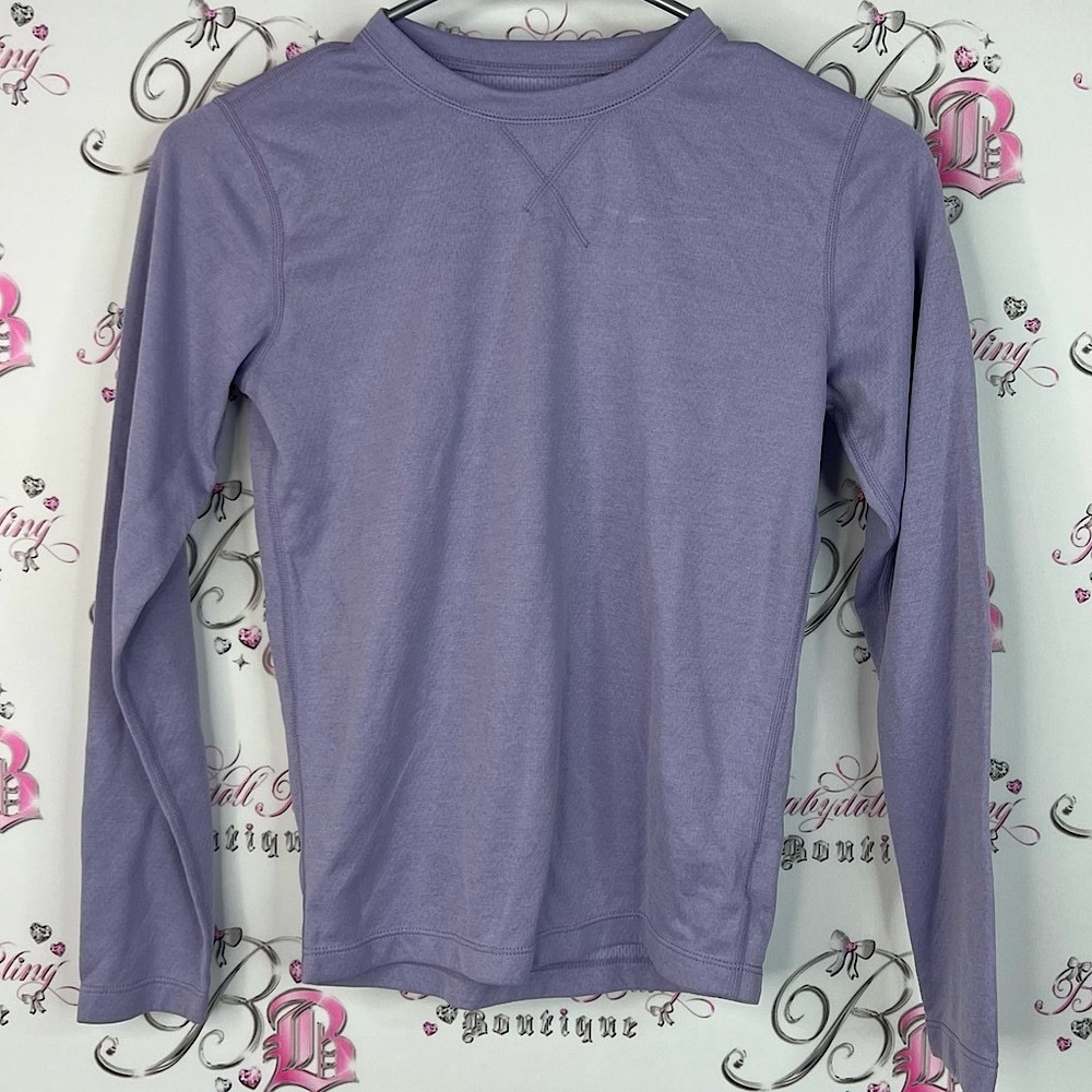 MEC long sleeve stretchy lilac purple Lavender Long Sleeve Shirt